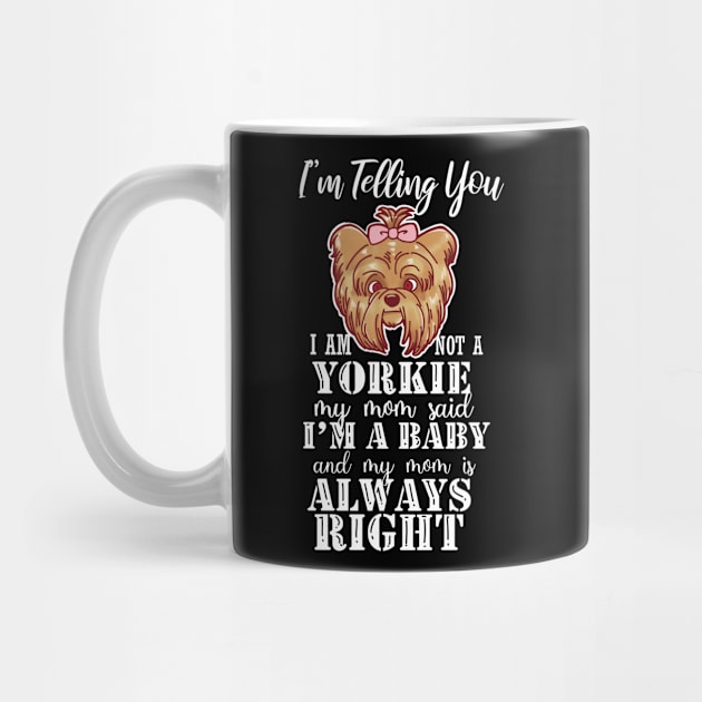 Yorkshire Terrier Print Men Women Kids Yorkie Tee by Linco